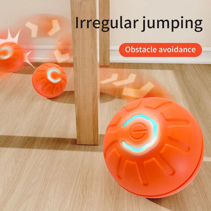 Smart Moving Pet Ball – USB Interactive Toy for Dogs & Cats