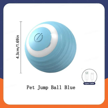 Smart Moving Pet Ball – USB Interactive Toy for Dogs & Cats