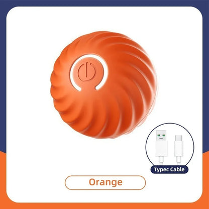 Smart Moving Pet Ball – USB Interactive Toy for Dogs & Cats