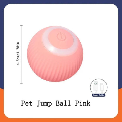 Smart Moving Pet Ball – USB Interactive Toy for Dogs & Cats